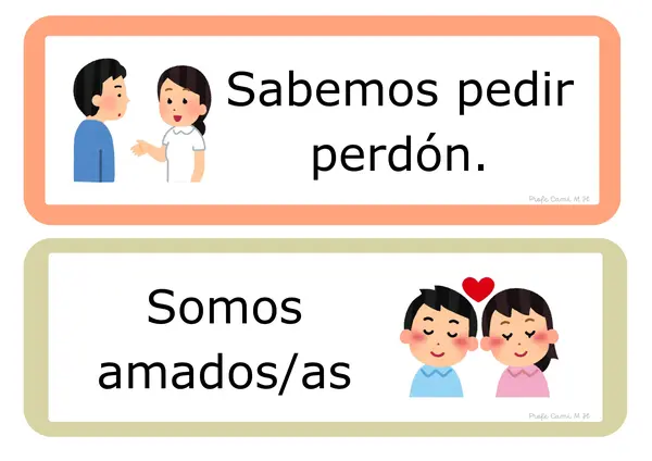 Set de afirmaciones