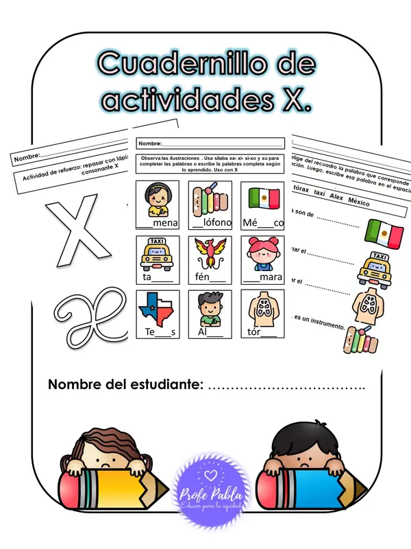 Cuadernillo de actividades X