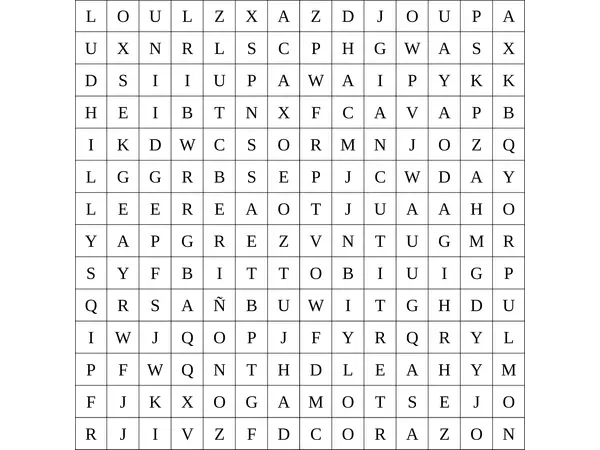 sopa de letras sistemas corporales
