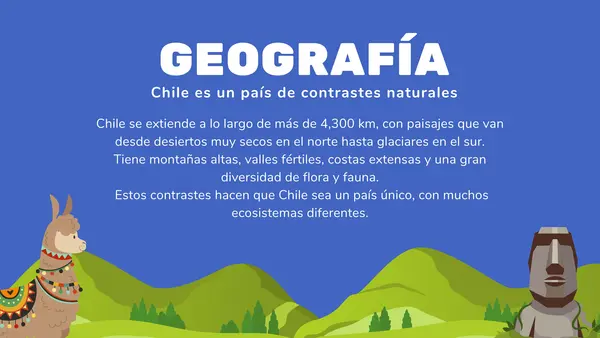 Características de Chile