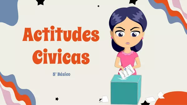 Actitudes cívicas (PPT EDITABLE)