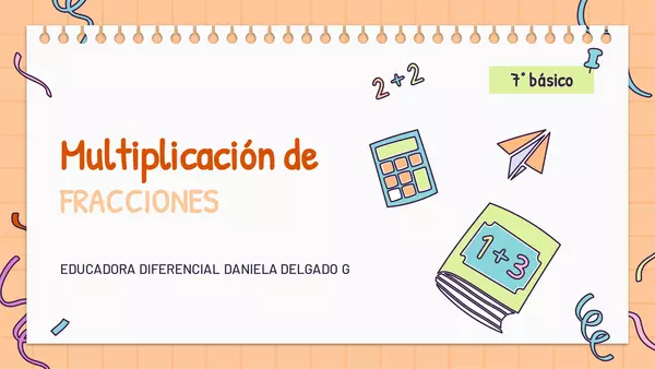 multiplicación de fracciones 