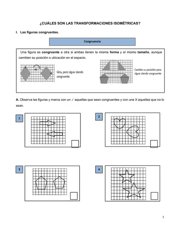 GUIA DE ESTUDIO TRANSFORMACIONES ISOMETRICAS