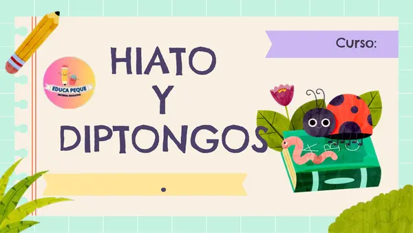 hiato y diptongo