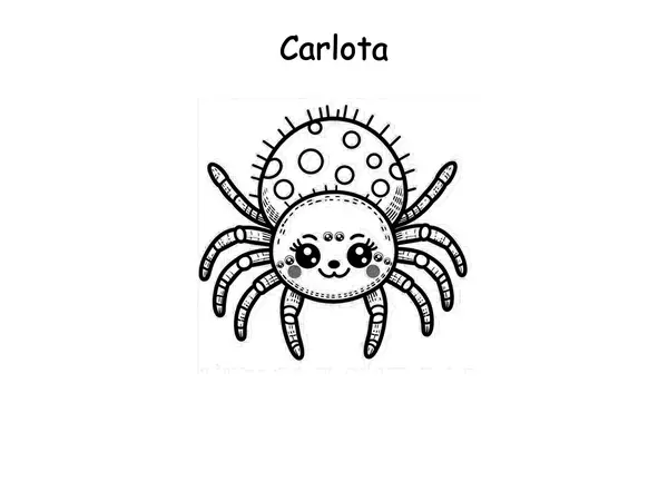 Telaraña de Carlota. Actividades previas al cuento en word. NMM