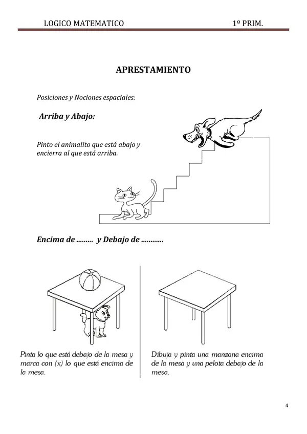 MATERIAL DE APOYO MATEMATICAS 1ER GRADO 