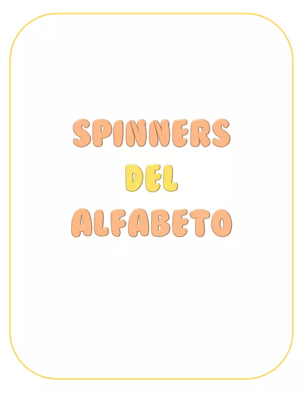 Spinners del Alfabeto