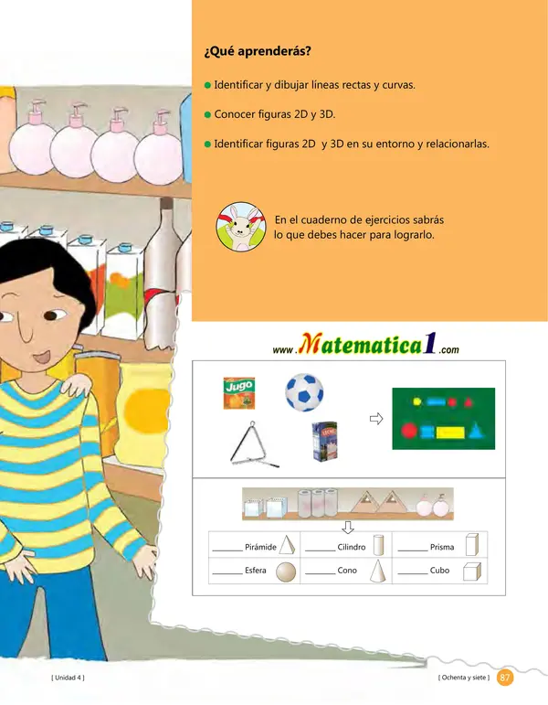 Guía de estudio geometría 1° básico