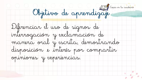 Signos de interrogación y exclamación