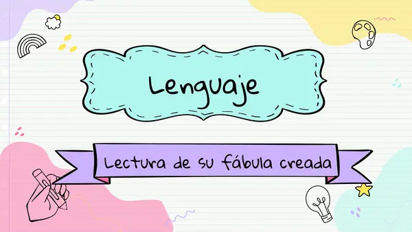 clase 3 lenguaje 5to básico "fabula"