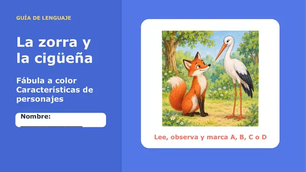 Guia de las características de personajes