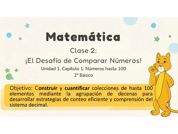 CLASE 2 CAPITULO 1 UNIDAD 1 - 2° BÁSICO MATEMATICA