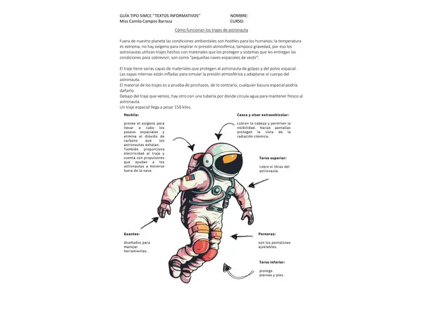 Texto informativo SIMCE