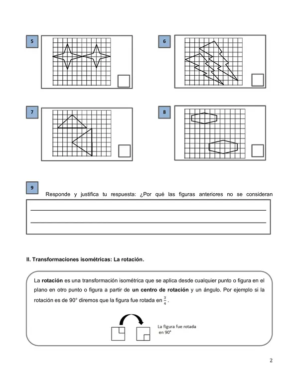 GUIA DE ESTUDIO TRANSFORMACIONES ISOMETRICAS