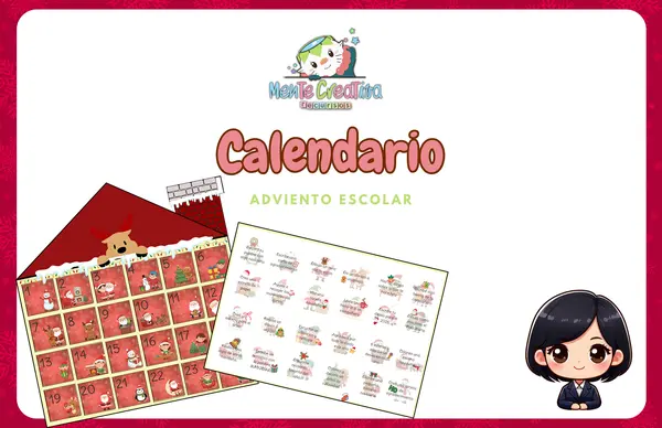 ¡Llega el Calendario de Adviento Escolar 2025!
