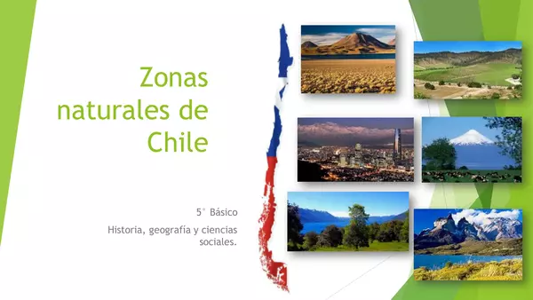 PRESENTACION Zonas naturales de Chile, QUINTO BASICO