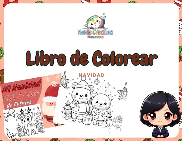 Libro de Colorear de Navidad