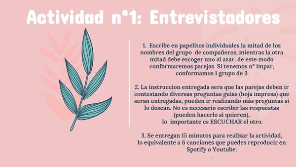 Taller de Autocuidado para Docentes y Asistentes de la Educación