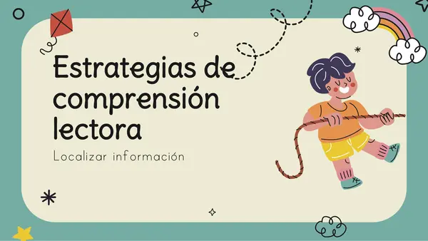 Localizar información en textos - Estrategias de comprensión lectora 2° básico