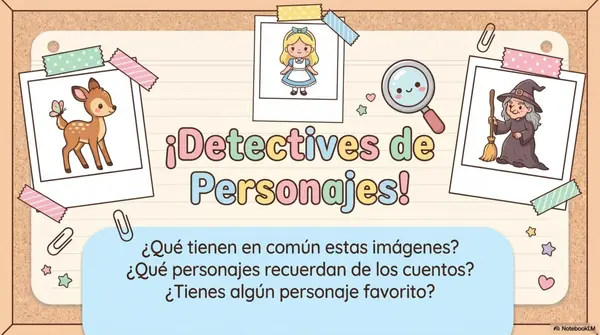 PPT ELEMENTOS DE LOS TEXTO NARRATIVOS: PERSONAJES.
