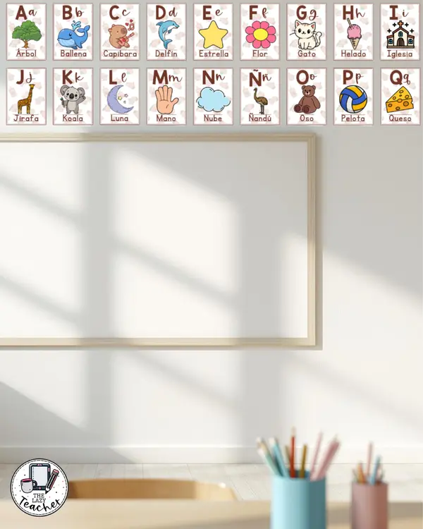 SET POSTERS NÚMEROS Y ABECEDARIO - CAPIBARA'S