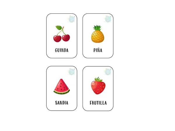Memorice frutas