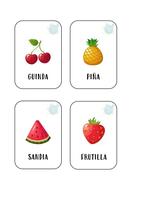 Memorice frutas