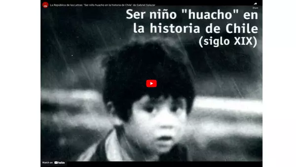 Ser niño Huacho en la historia de Chile