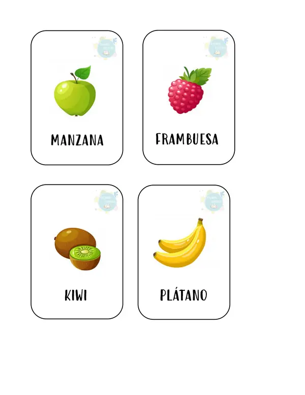 Memorice frutas