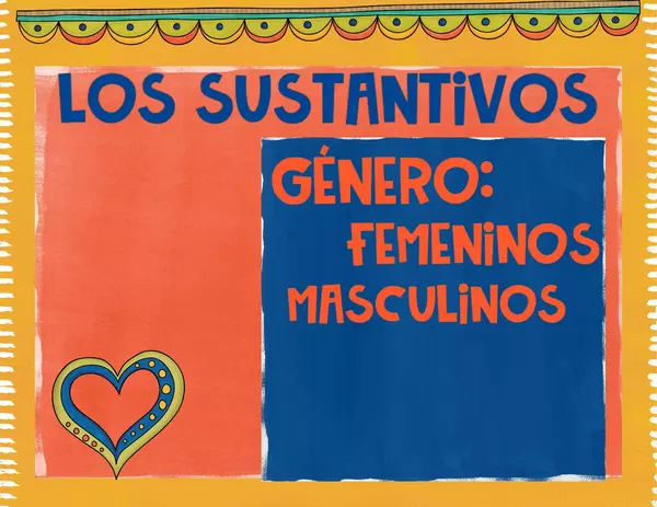 Género de los sustantivos preguntas de comprensión