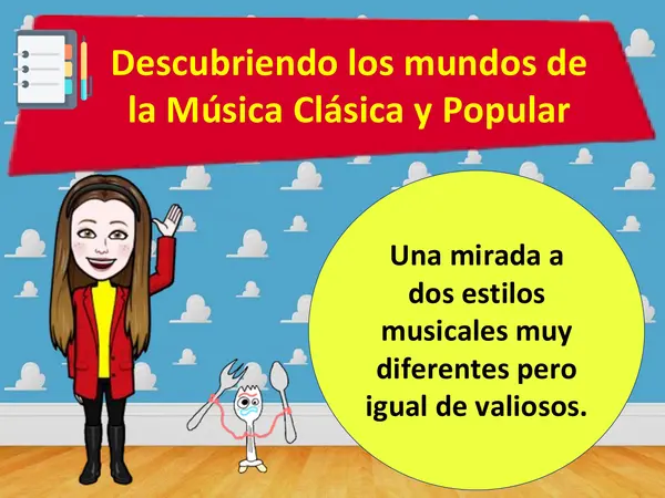 Música 7° básico Música clásica y música popular
