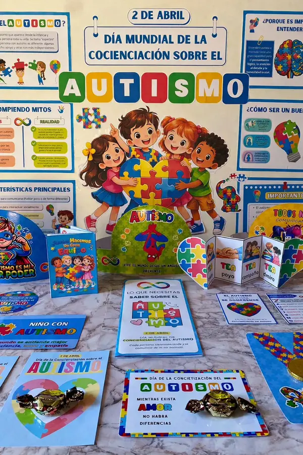 KIT EDUCATIVO DÍA DE LA CONCIENTIZACIÓN DEL AUTISMO