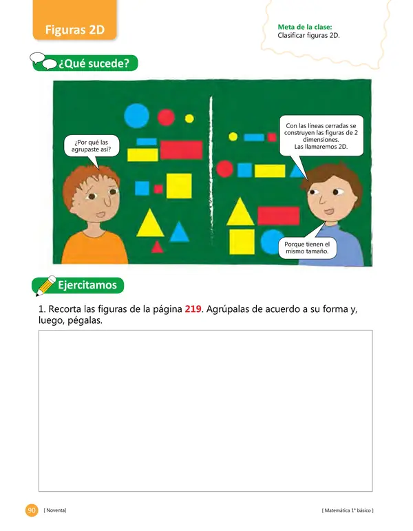 Guía de estudio geometría 1° básico