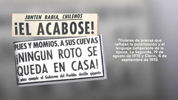 Tensiones durante el gobierno de Salvador Allende | Segundo Medio