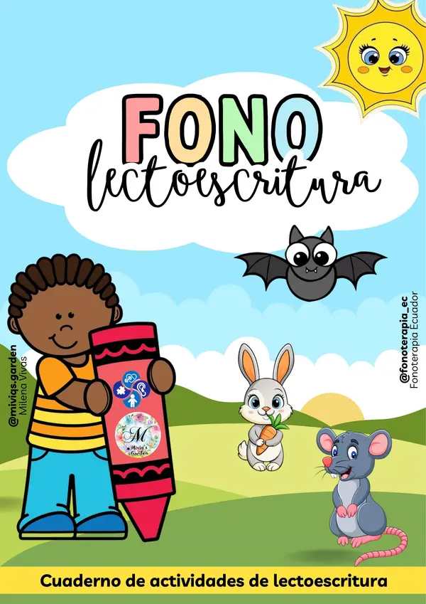 Cuadernillo Fono Lectoescritura (97 Actividades)