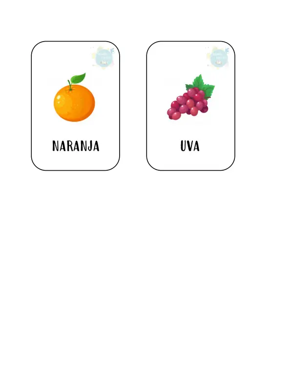 Memorice frutas