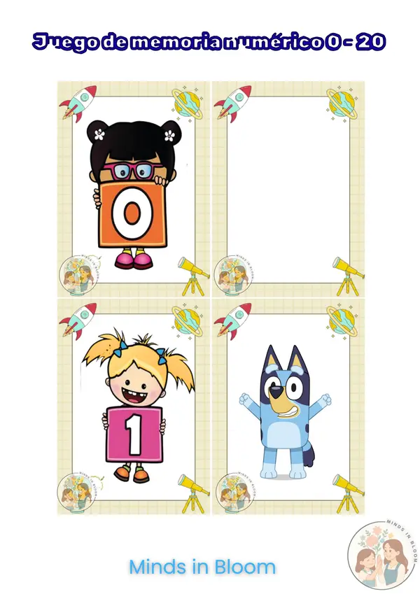 Juego de memoria / Memorama