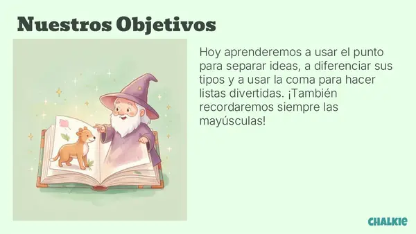 El punto y la coma