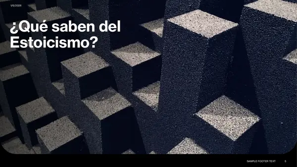 Clase Filosofía - Estoicismo - IV° medio