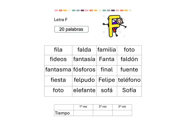 Lecturas para practicar velocidad