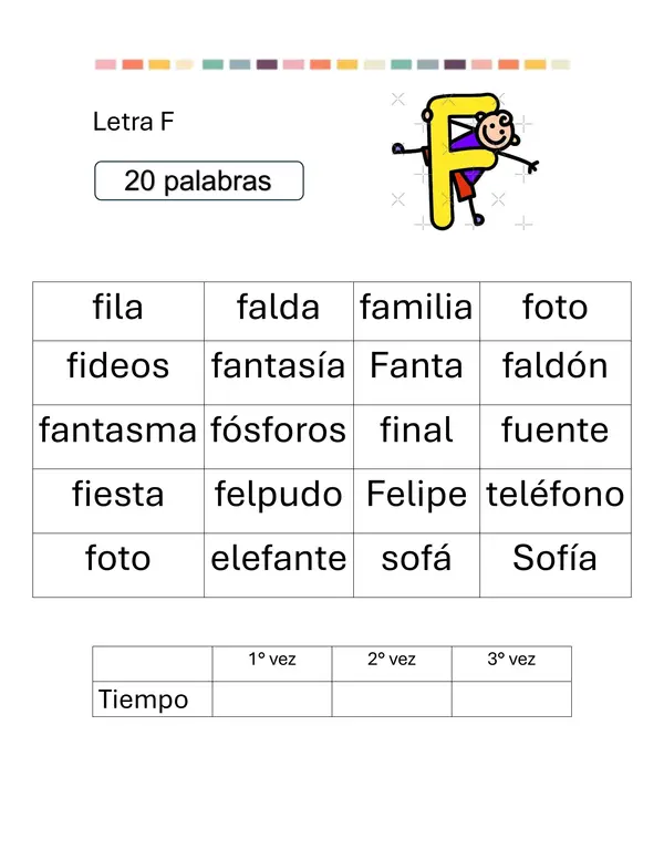 Lecturas para practicar velocidad
