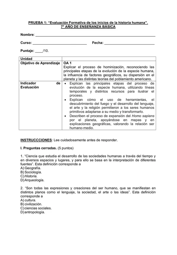 pack en drive historia, septimo basico, unidad 1, marzo, historia mas de 20 archivos
