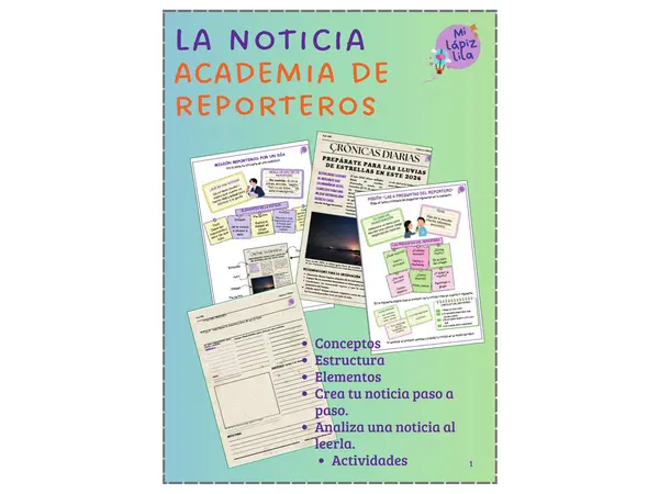 ¡ACADEMIA DE REPORTEROS! LA NOTICIA