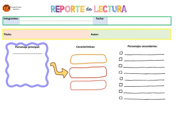 Ficha de lectura.