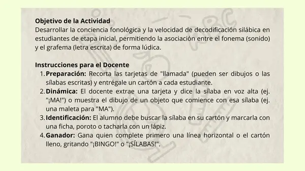 Bingo letras M-L-S-P