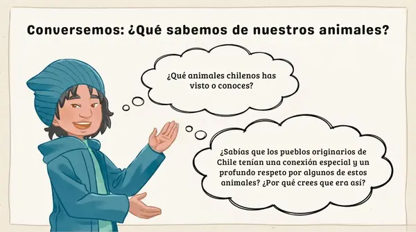 Clase 9 Leccion 3 Unidad 2 "Animales nativos de Chile" 2 Básico