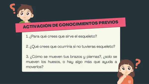 2° básico - El esqueleto