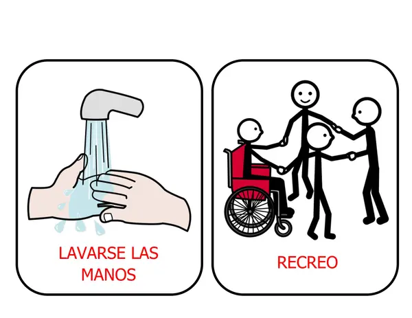 Rutina escolar (calendario de anticipación)