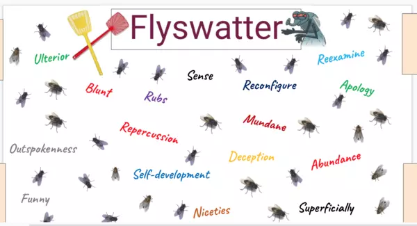 Flyswatter game