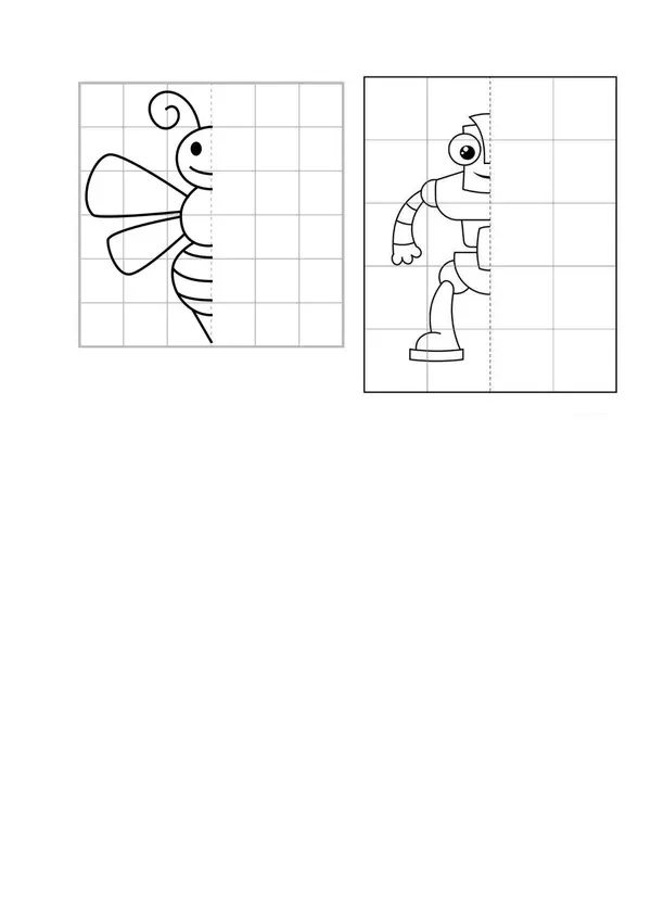 Recopilación dibujos en cuadriculas 2
